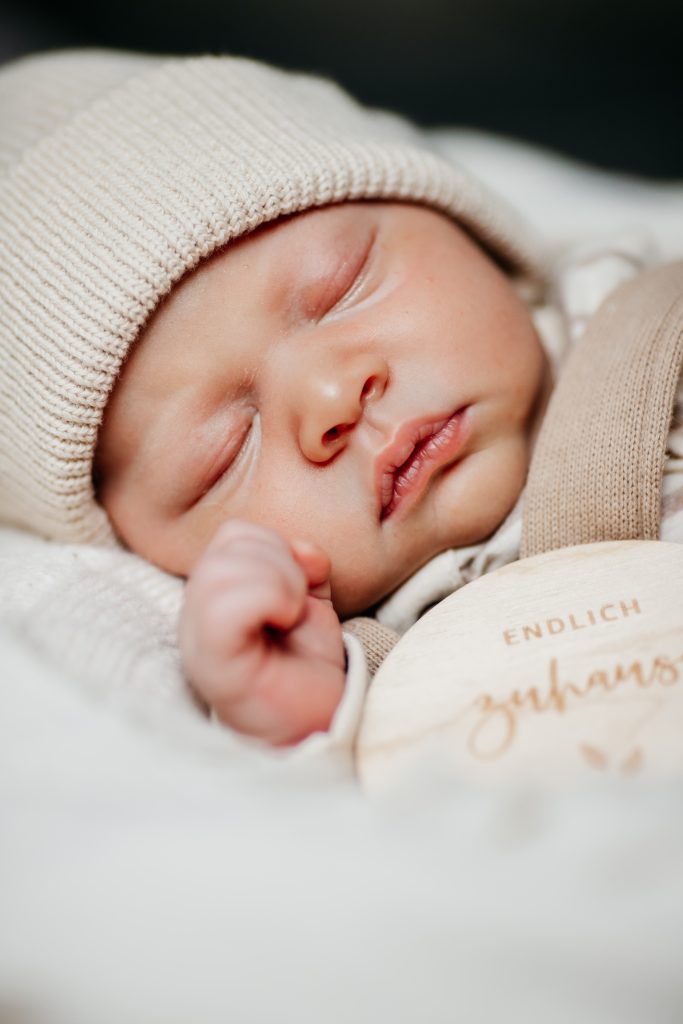 Newbornfotografie Close-up